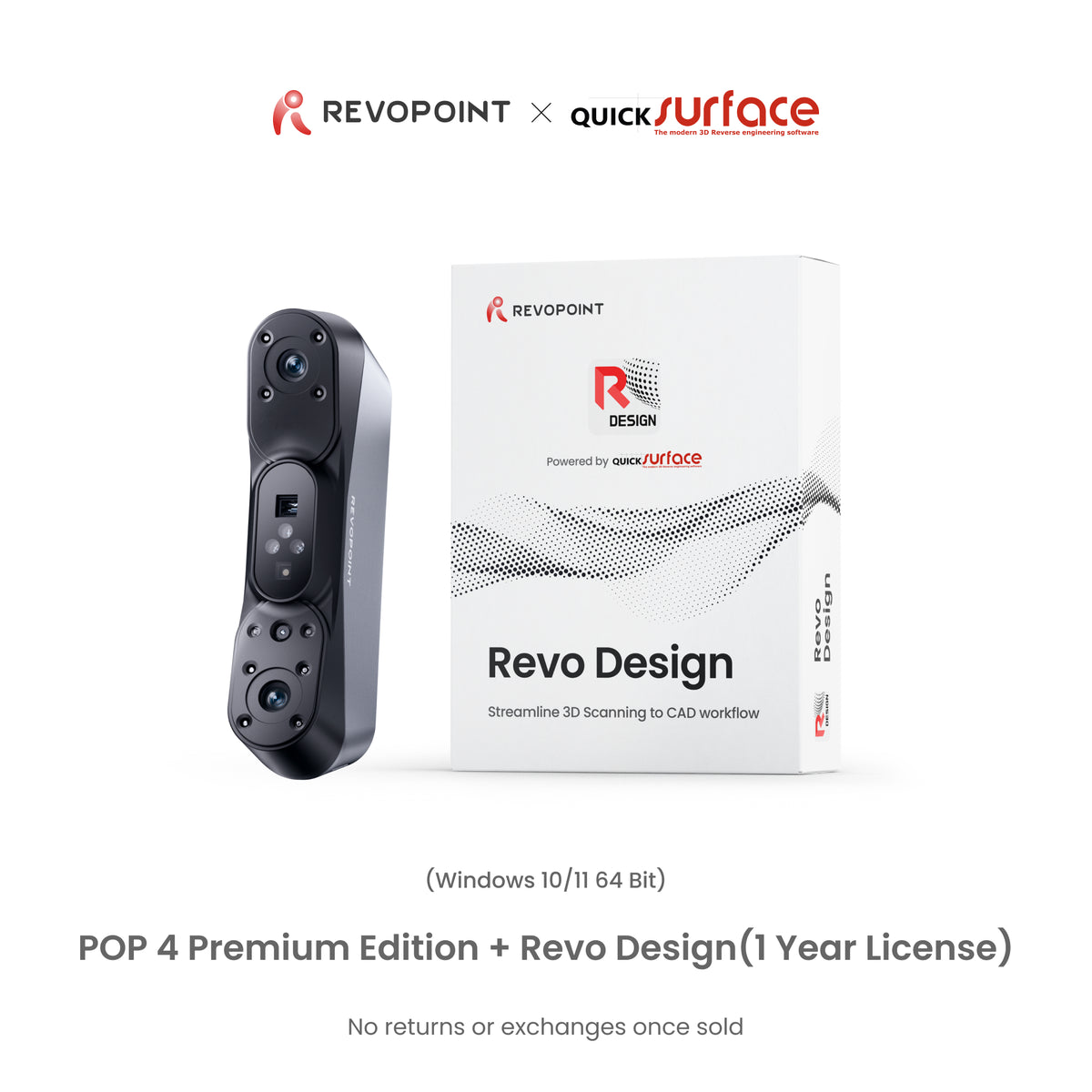 Revopoint POP 4 com o software Revo Design para modelagem a partir do escaneamento 3D