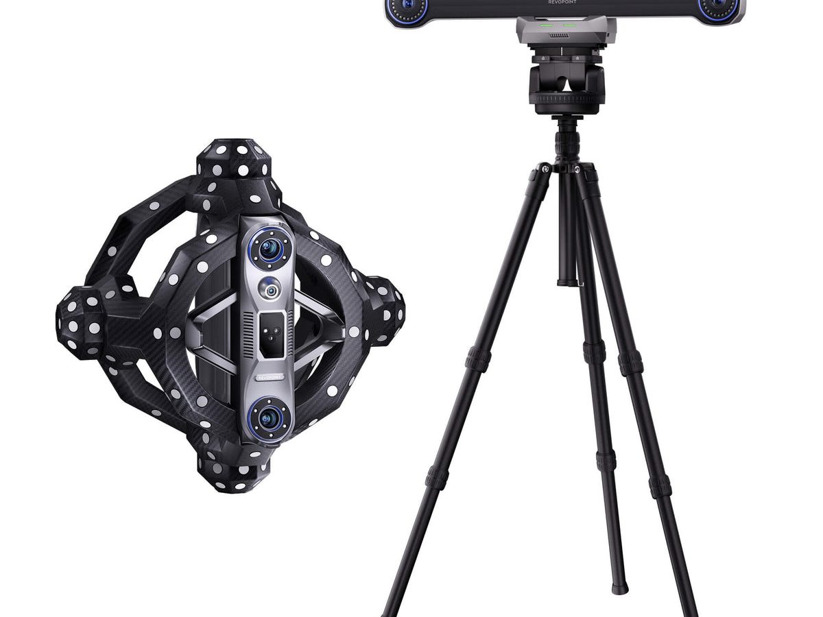 Scanner 3D Revopoint Trackit com rastreamento óptico