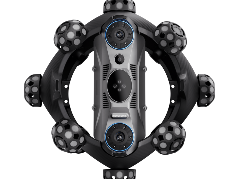 Scanner 3D Revopoint Trackit SR com anel de rastreamento óptico, sem fio